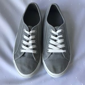 Old Navy Gray Canvas Sneakers